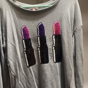 Juicy Couture lipstick sweatshirt